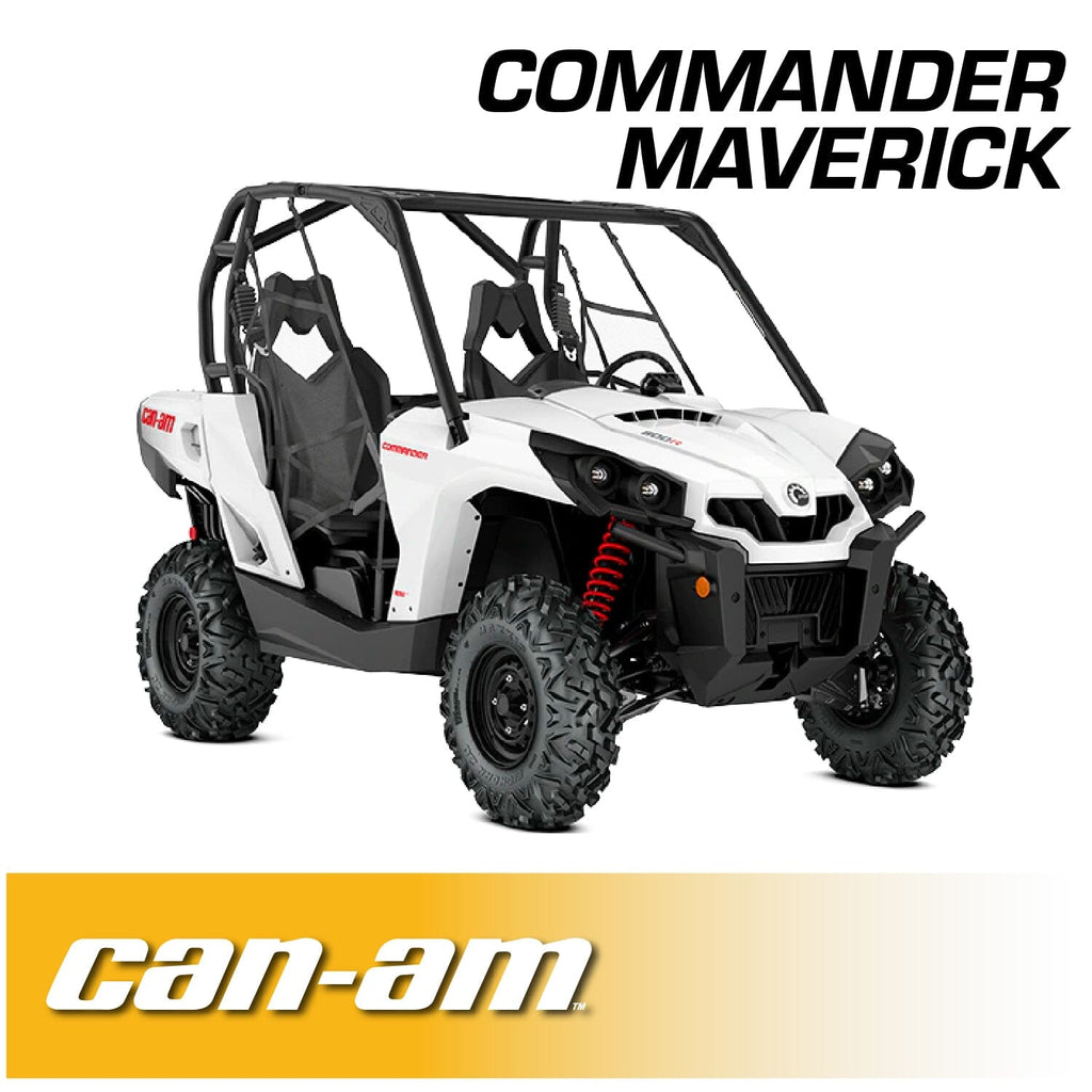 Rugged Radios  Can-Am Commander and Late Model Maverick Complete Communication Kit with Intercom and 2-Way Radio - Dash Mount  SKU: COMMANDER-696-M1-HK