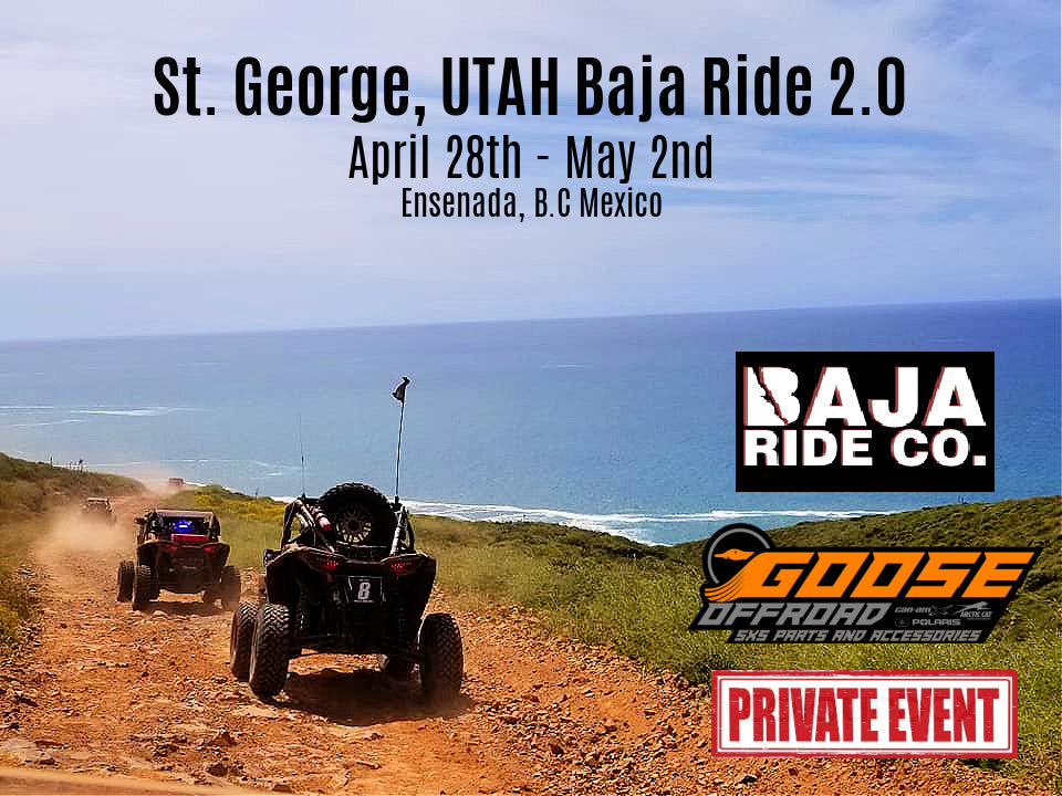St George, Utah Baja Ride 2.0, April 28 - May 2nd, 2021