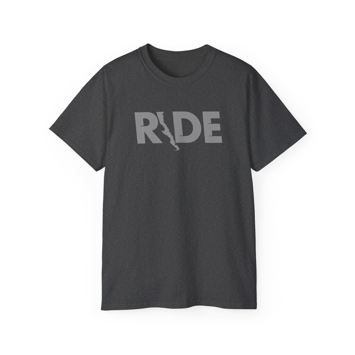 "Ride" Baja V1  T-shirt - Gray Print