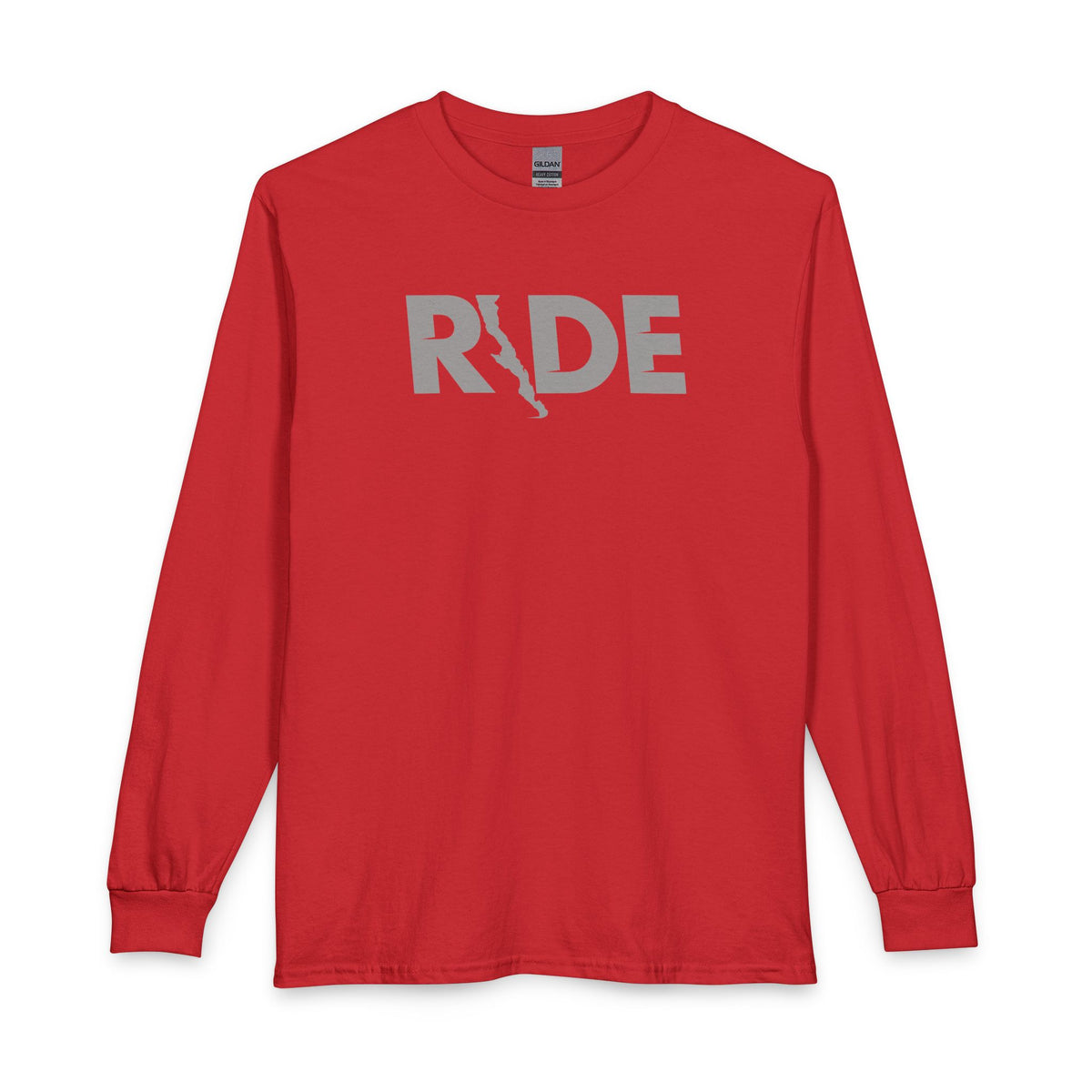 "Ride" Baja V1 Long Sleeve - Gray Print