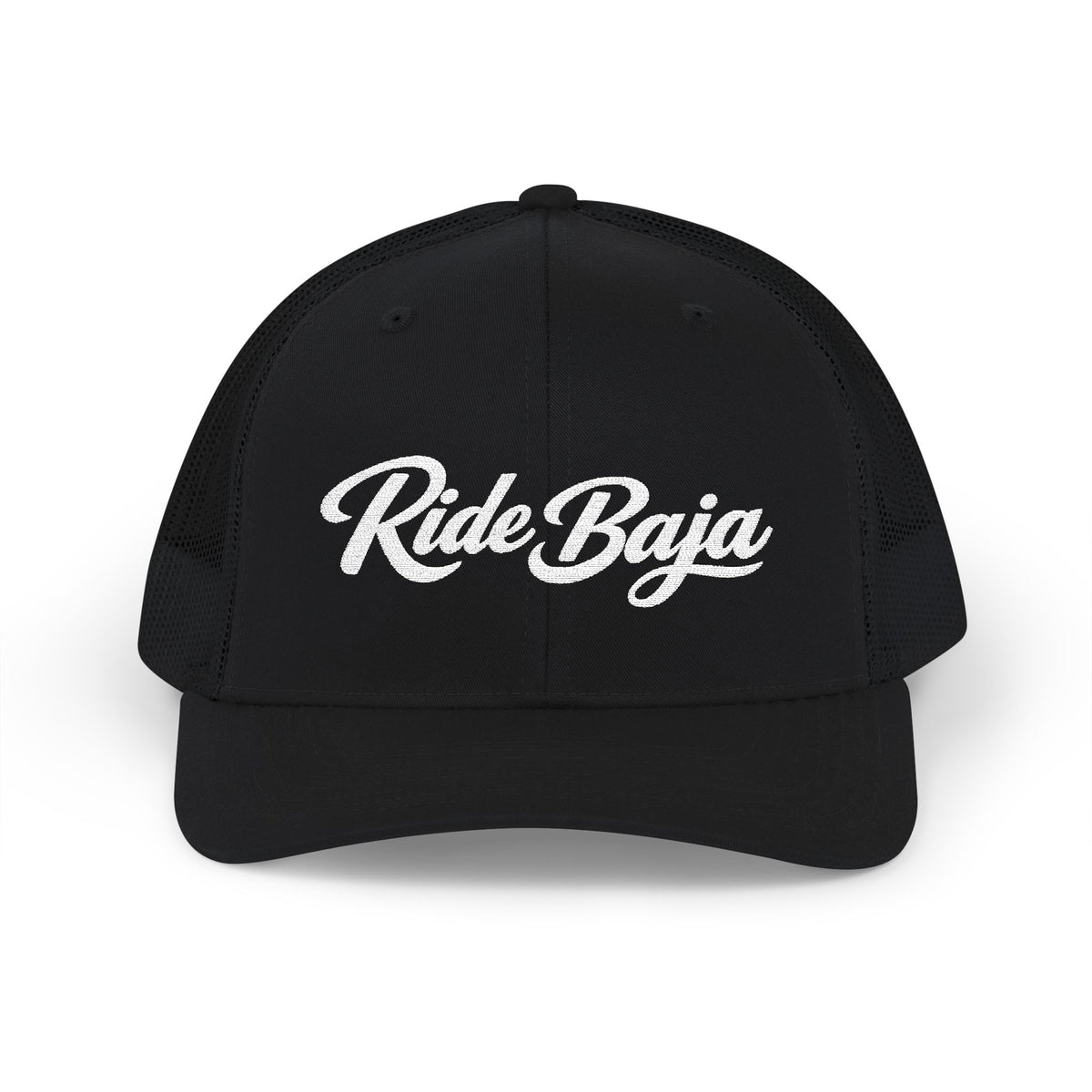 Trucker Cap — 'Ride Free' Green Script Snapback Hat