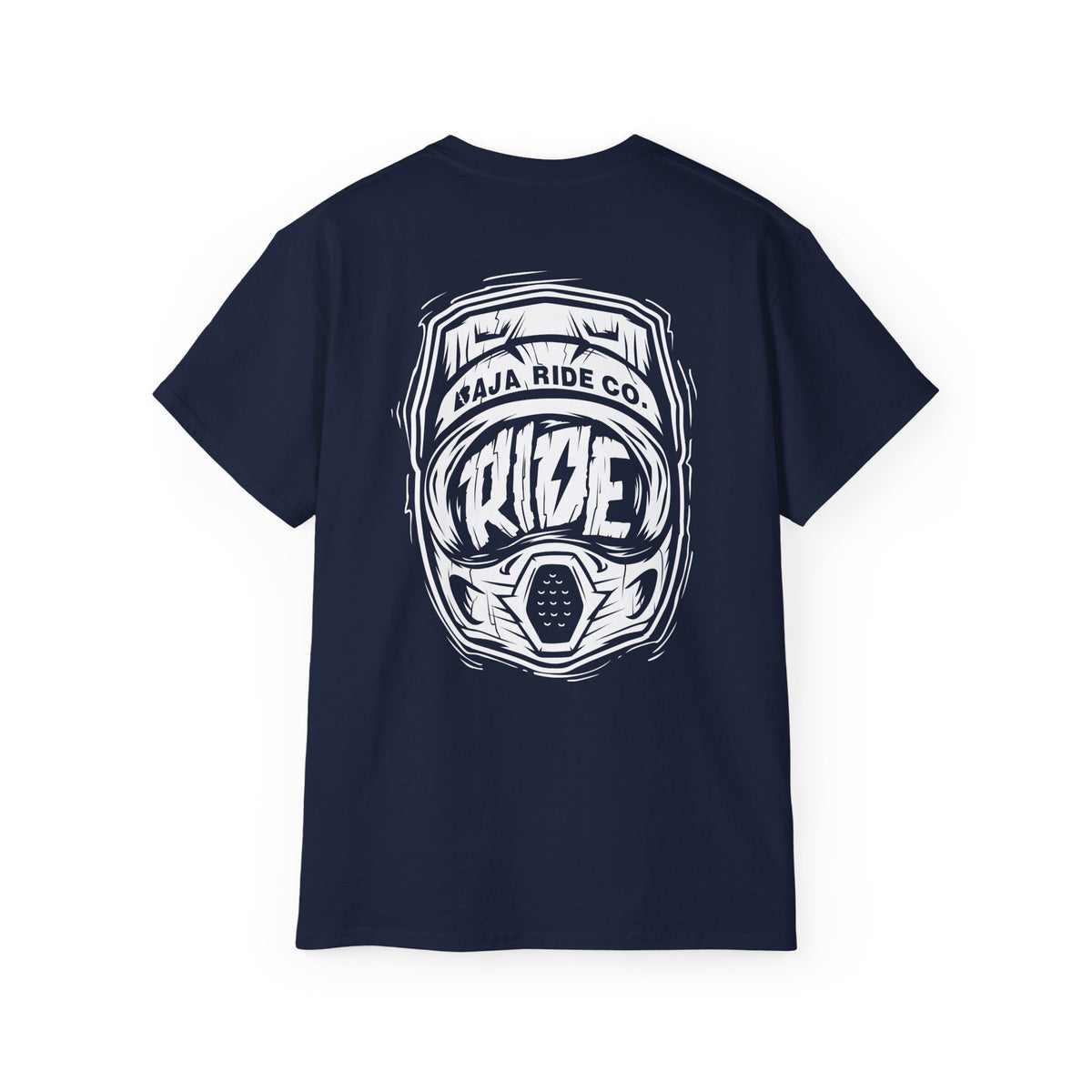Baja Ride Co. Helmet Graphic Tee — Off‑Road Motorcycle Shirt