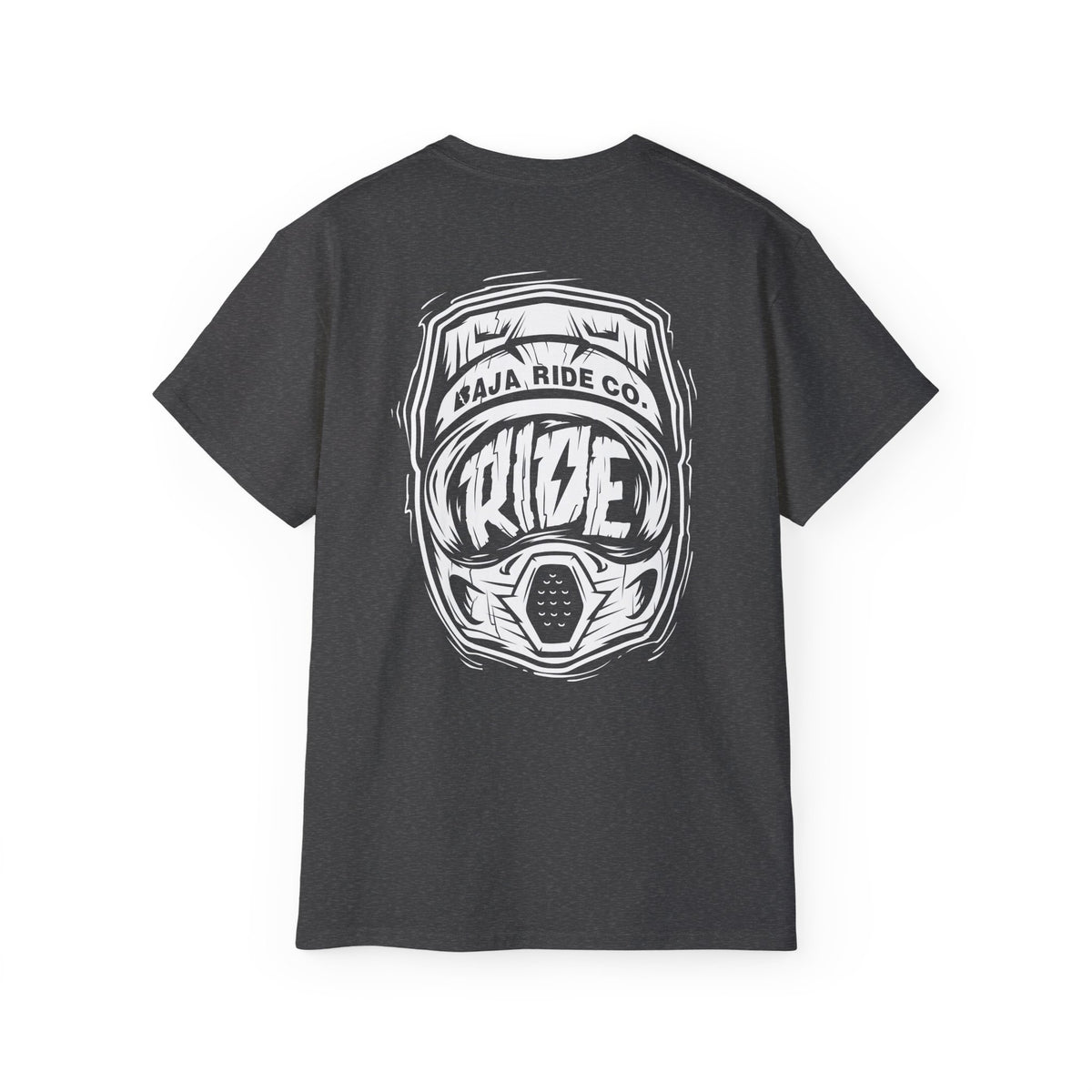 Baja Ride Co. Helmet Graphic Tee — Off‑Road Motorcycle Shirt