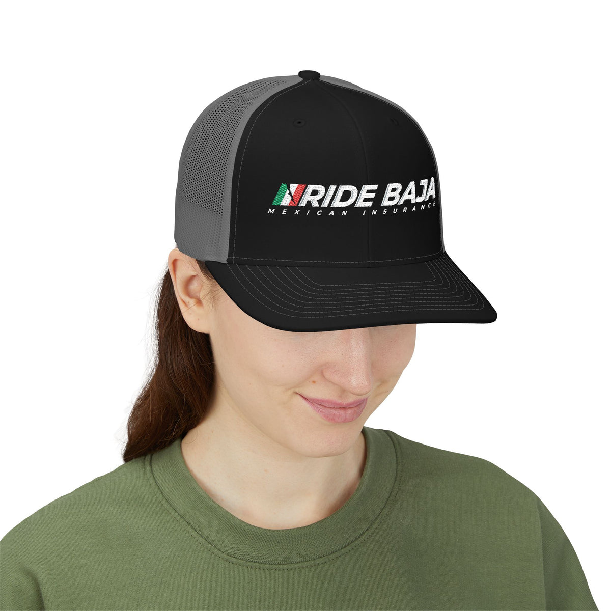Ride Baja Mexican Insurance Mesh Snapback