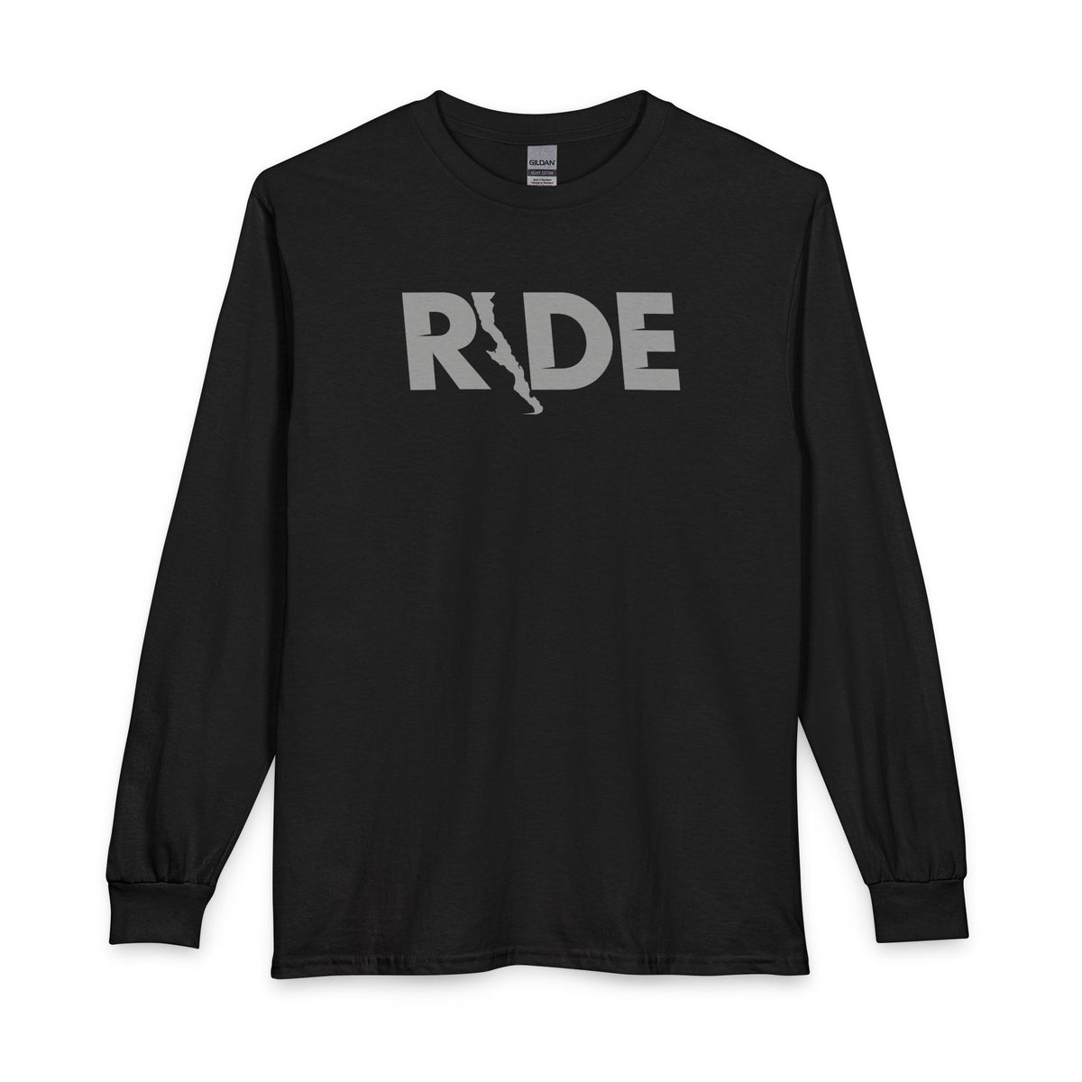 "Ride" Baja V1 Long Sleeve - Gray Print