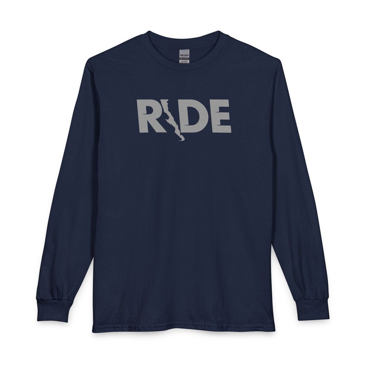 "Ride" Baja V1 Long Sleeve - Gray Print