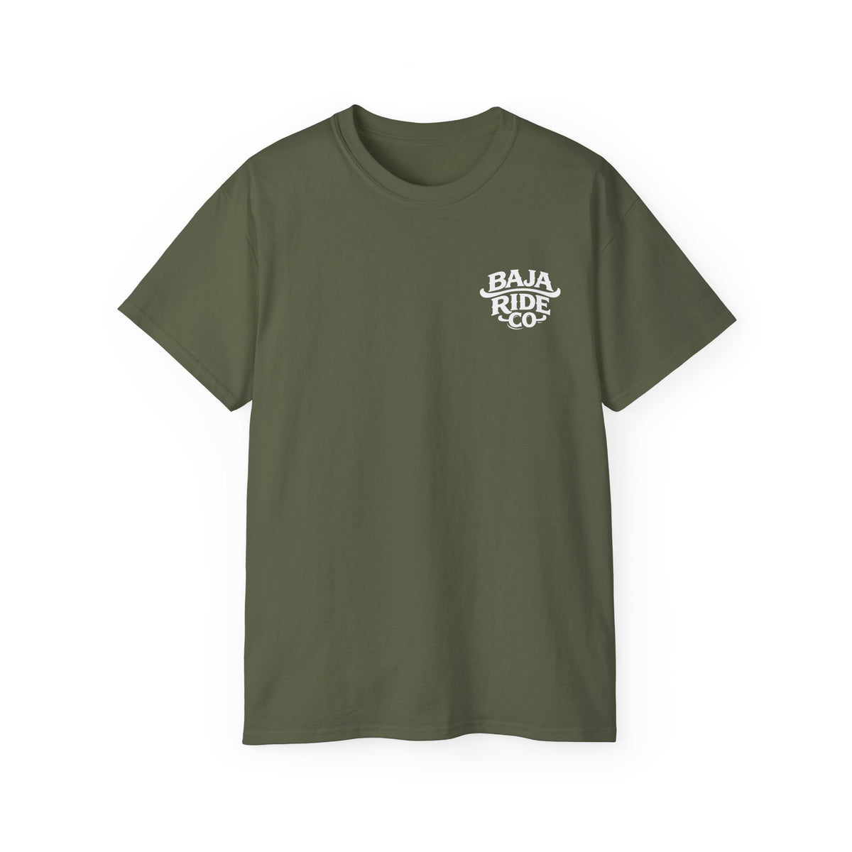 Baja Ride Co. Helmet Graphic Tee — Off‑Road Motorcycle Shirt