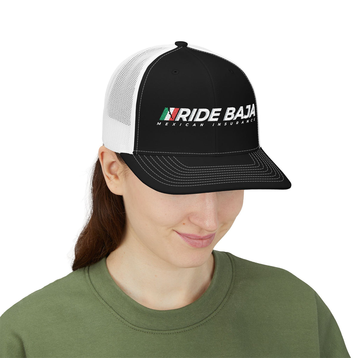 Ride Baja Mexican Insurance Mesh Snapback