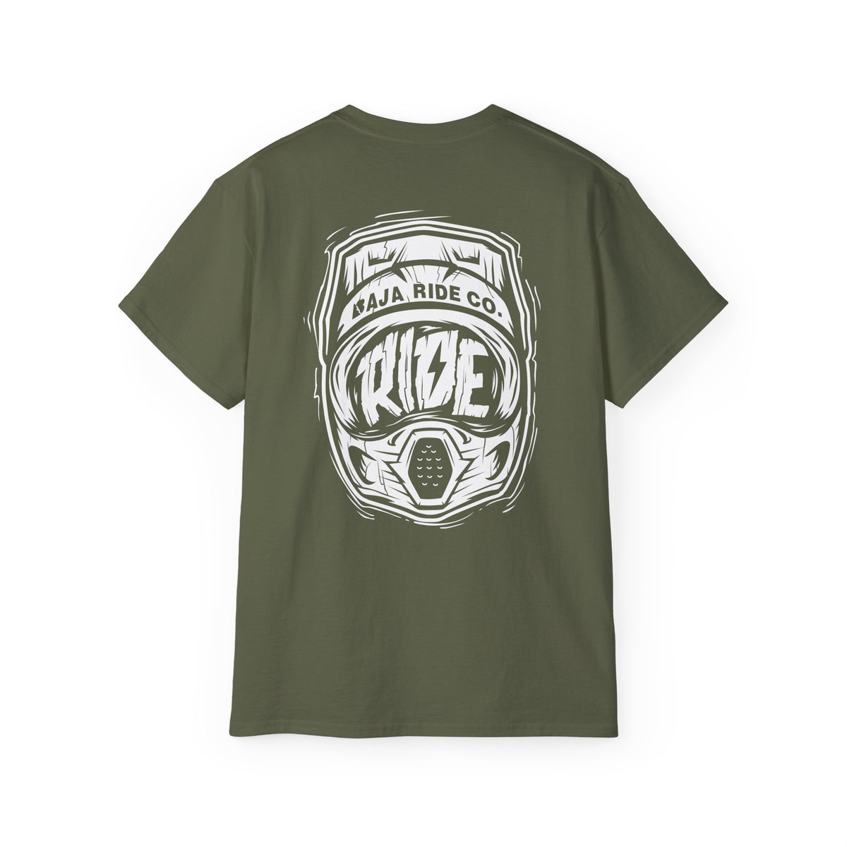 Baja Ride Co. Helmet Graphic Tee — Off‑Road Motorcycle Shirt