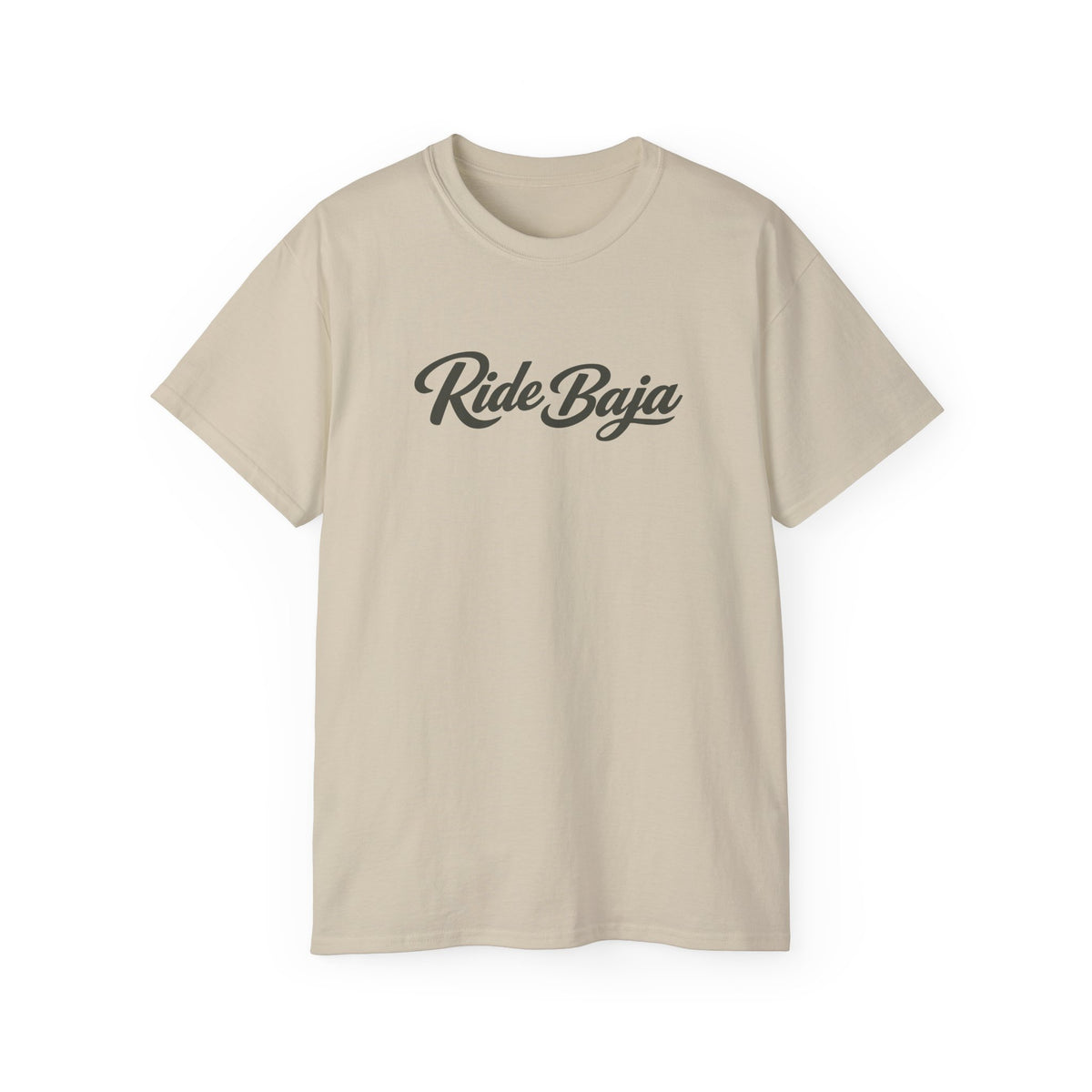 Ride Baja Graphic Tee — Retro Motorcycle Adventure T‑Shirt