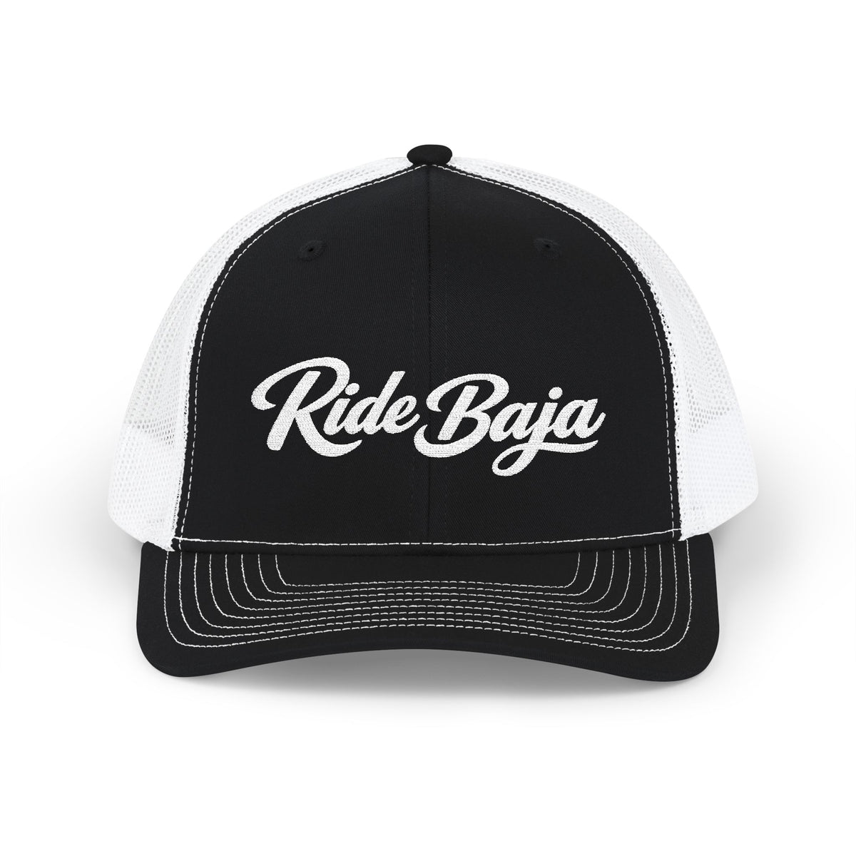 Trucker Cap — 'Ride Free' Green Script Snapback Hat
