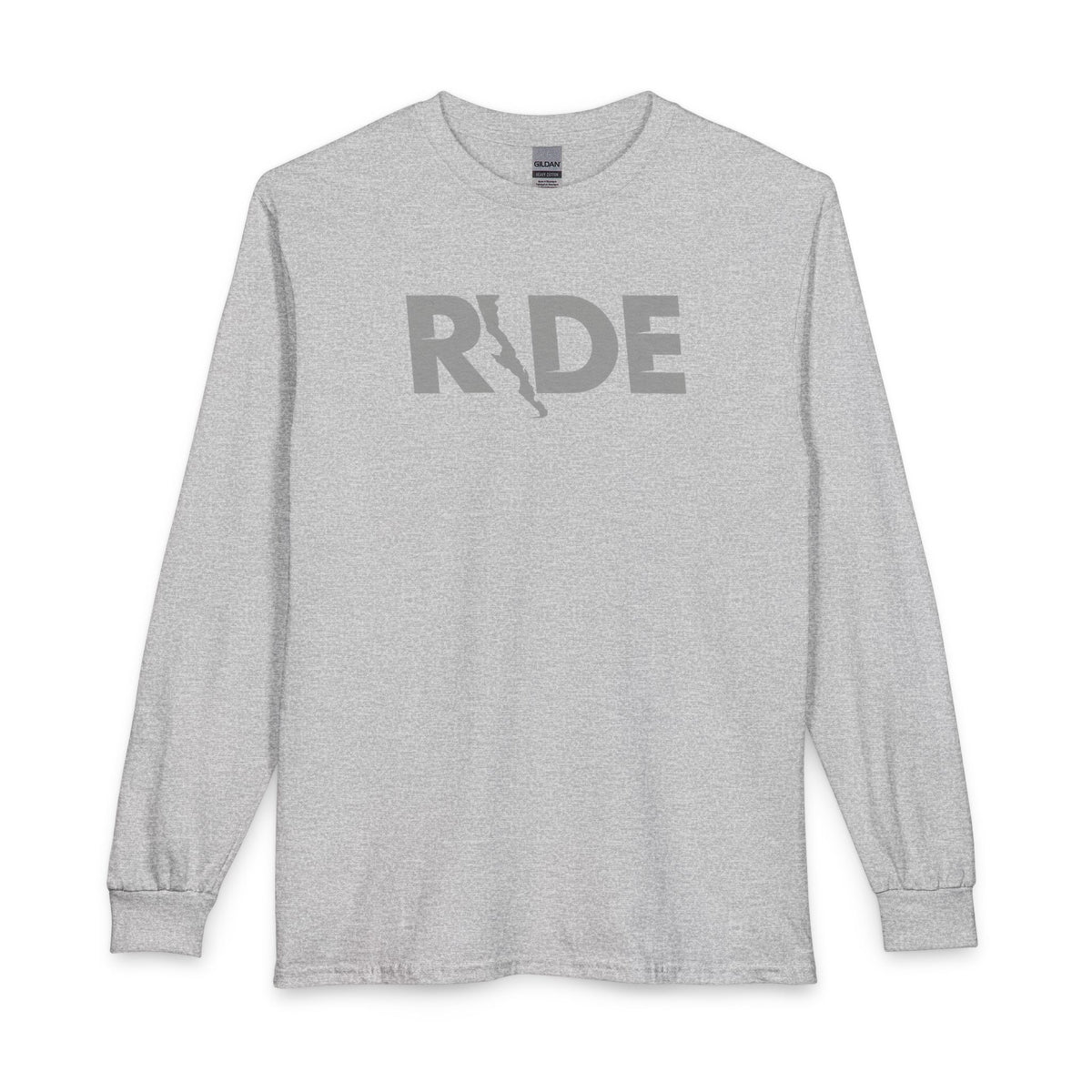 "Ride" Baja V1 Long Sleeve - Gray Print