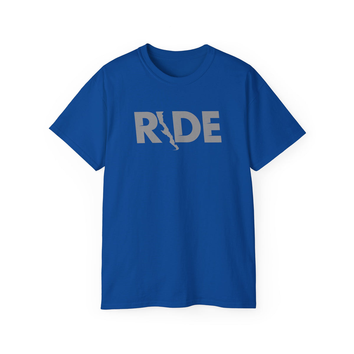 "Ride" Baja V1  T-shirt - Gray Print