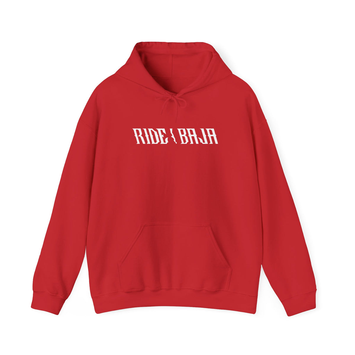 Ride Baja Hoodie — Vintage Off‑Road Motorcycle Pullover