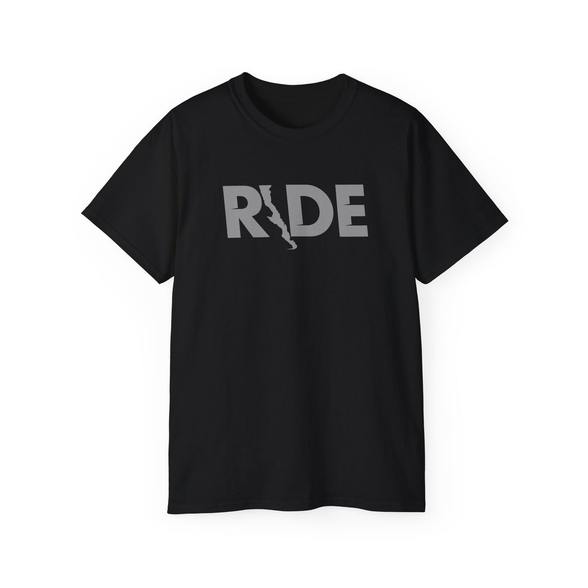 "Ride" Baja V1  T-shirt - Gray Print
