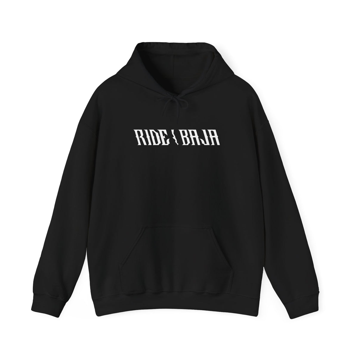 Ride Baja Hoodie — Vintage Off‑Road Motorcycle Pullover