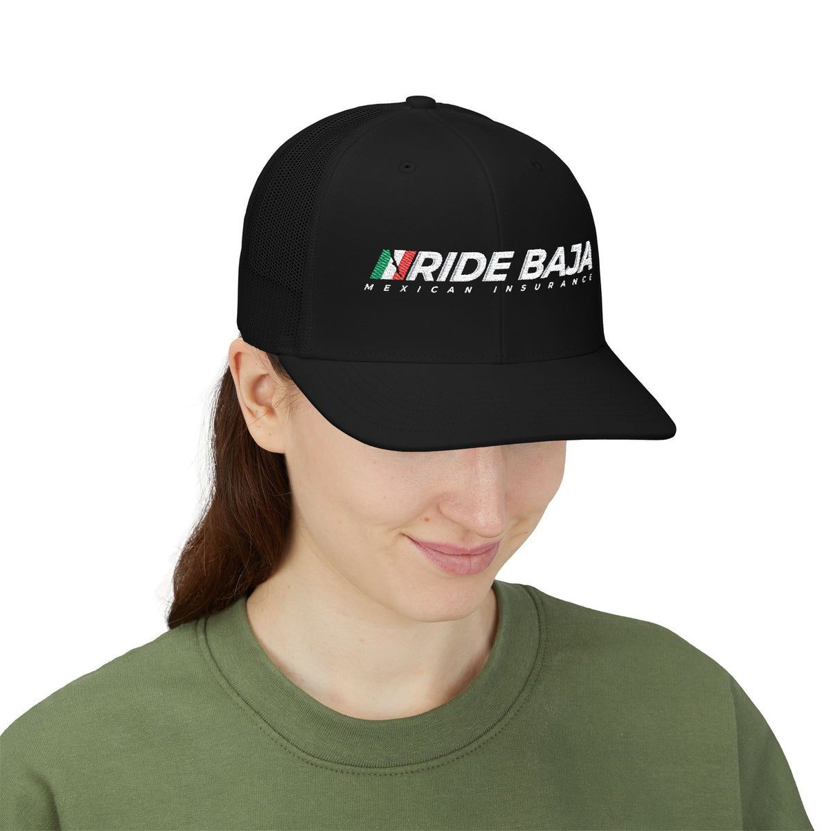 Ride Baja Mexican Insurance Mesh Snapback