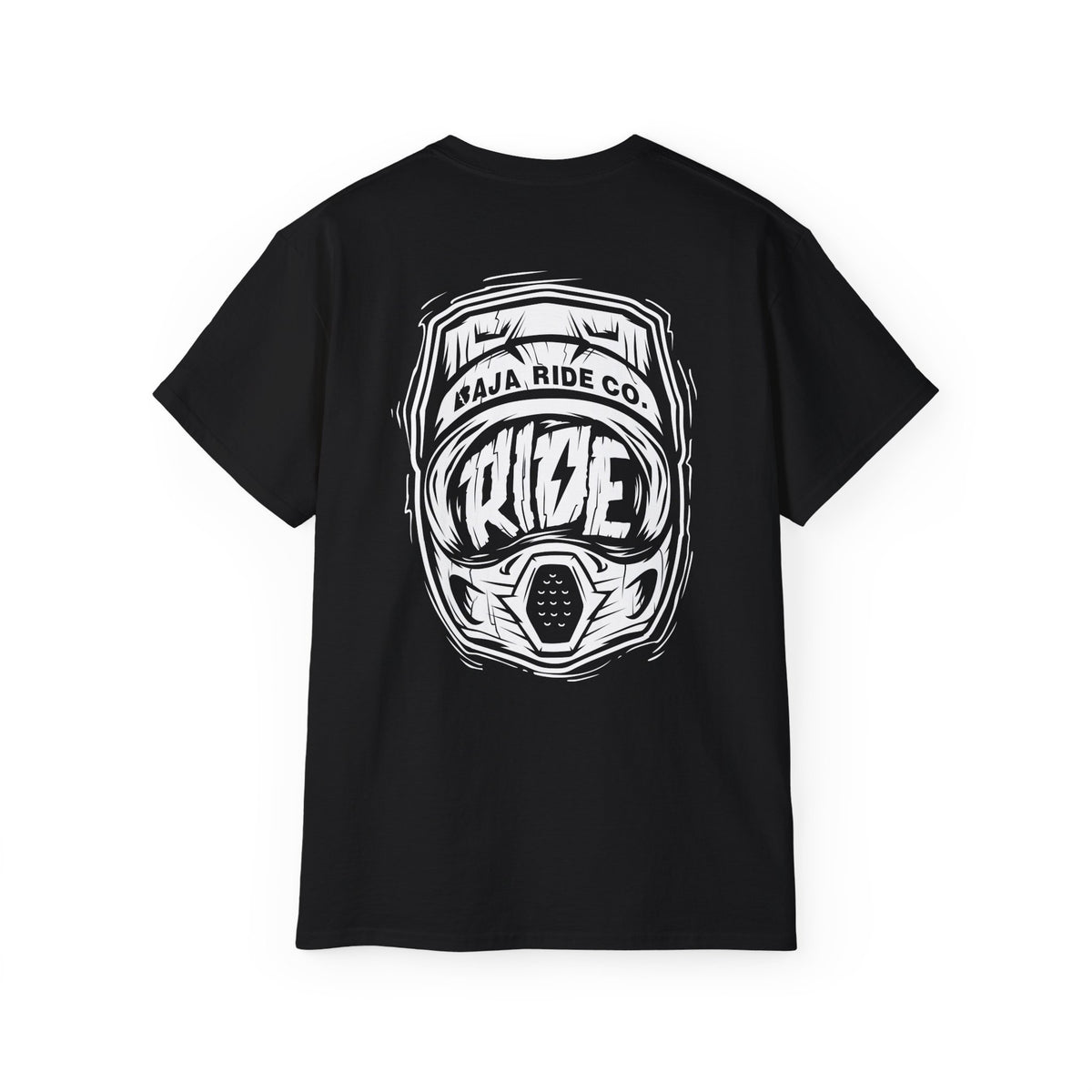Baja Ride Co. Helmet Graphic Tee — Off‑Road Motorcycle Shirt