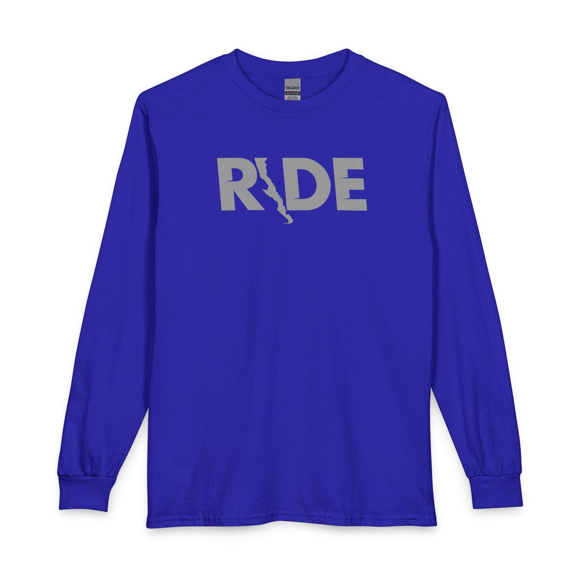 "Ride" Baja V1 Long Sleeve - Gray Print