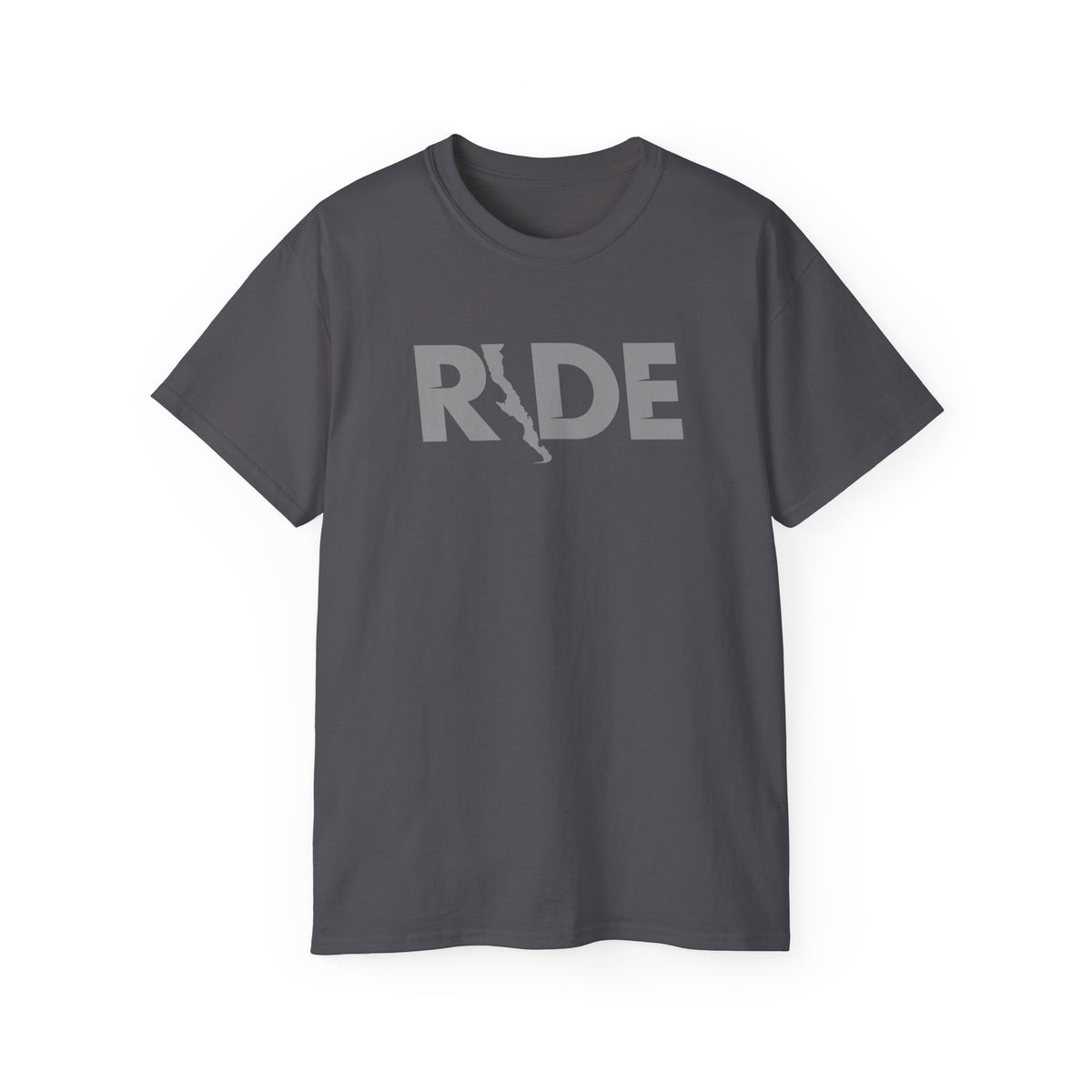 "Ride" Baja V1  T-shirt - Gray Print