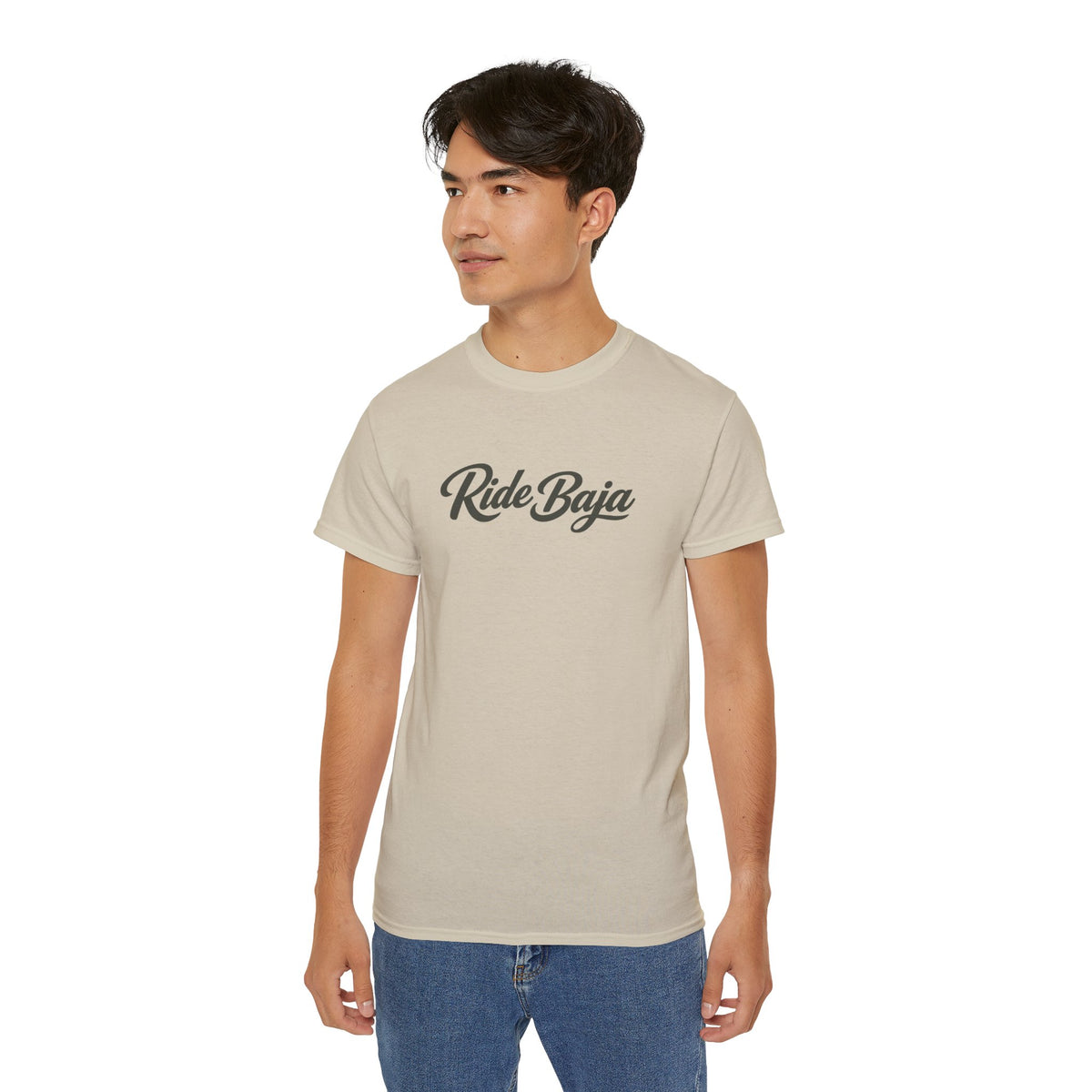 Ride Baja Graphic Tee — Retro Motorcycle Adventure T‑Shirt