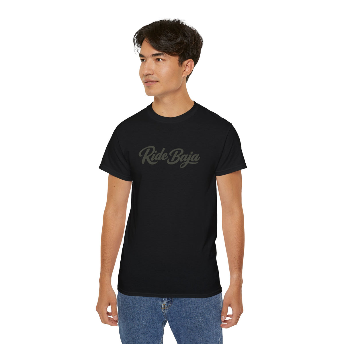 Ride Baja Graphic Tee — Retro Motorcycle Adventure T‑Shirt