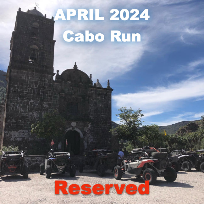 Cabo UTV ride April 2024
