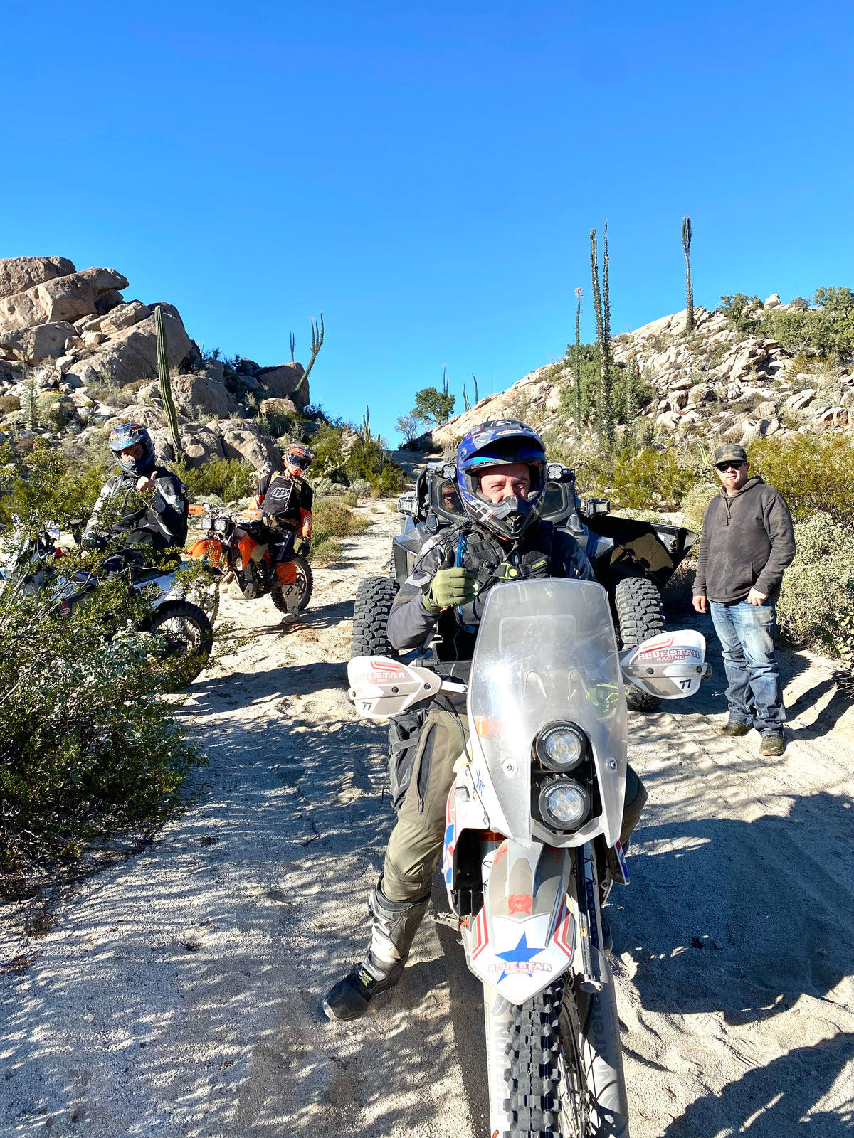 Motorcycle tours in Baja