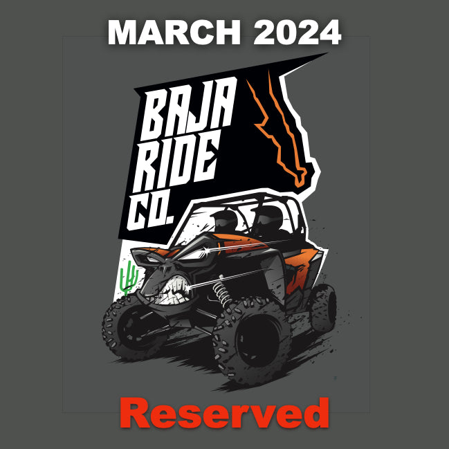 baja UTV ride march 2024