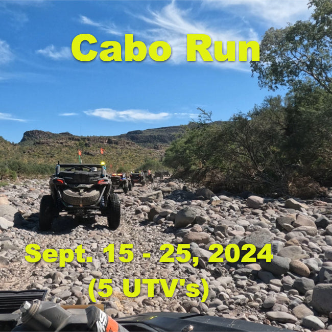 Cabo run utv baja 2024
