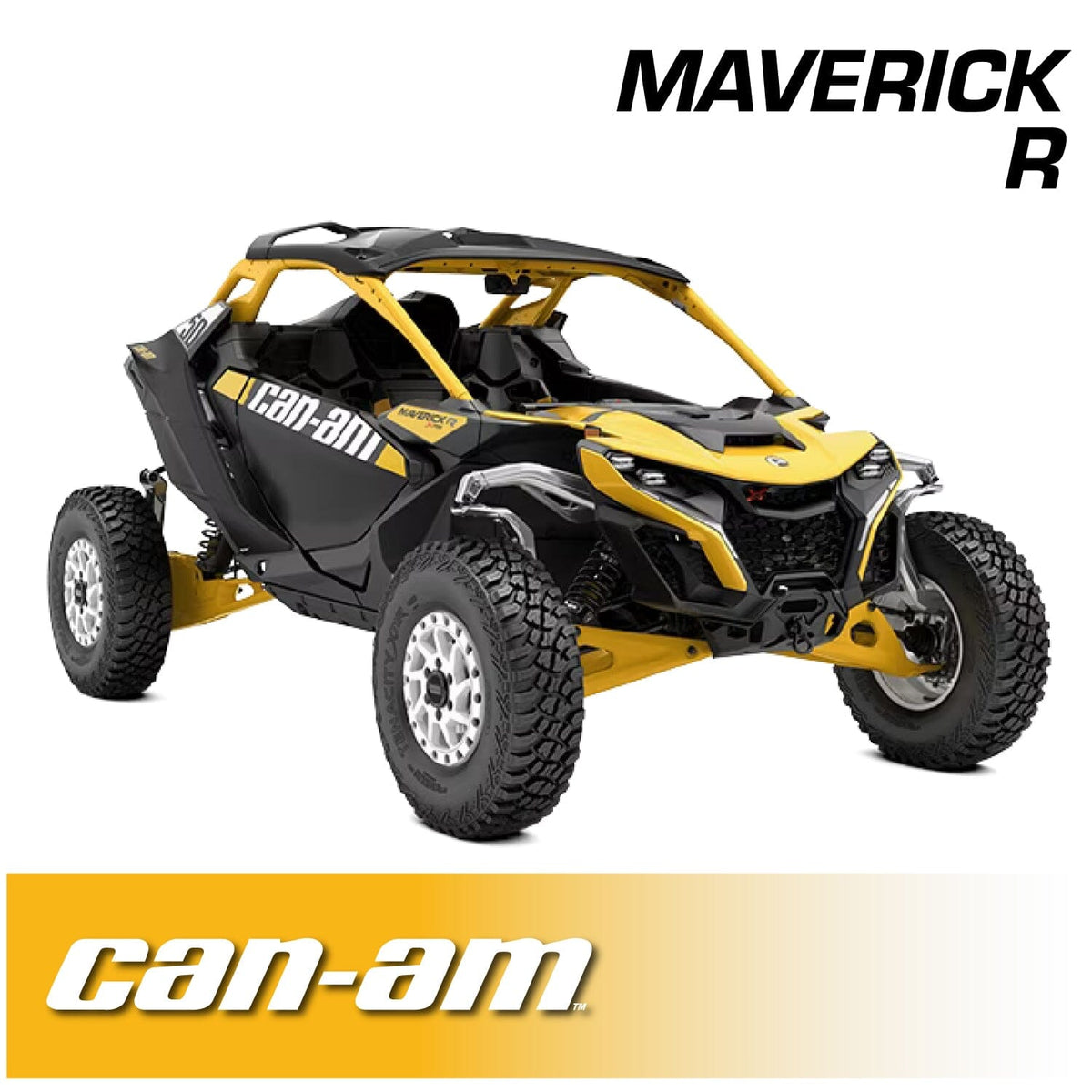 Can-Am Maverick R Complete Communication Kit with Rocker Switch Intercom and 2-Way Radio