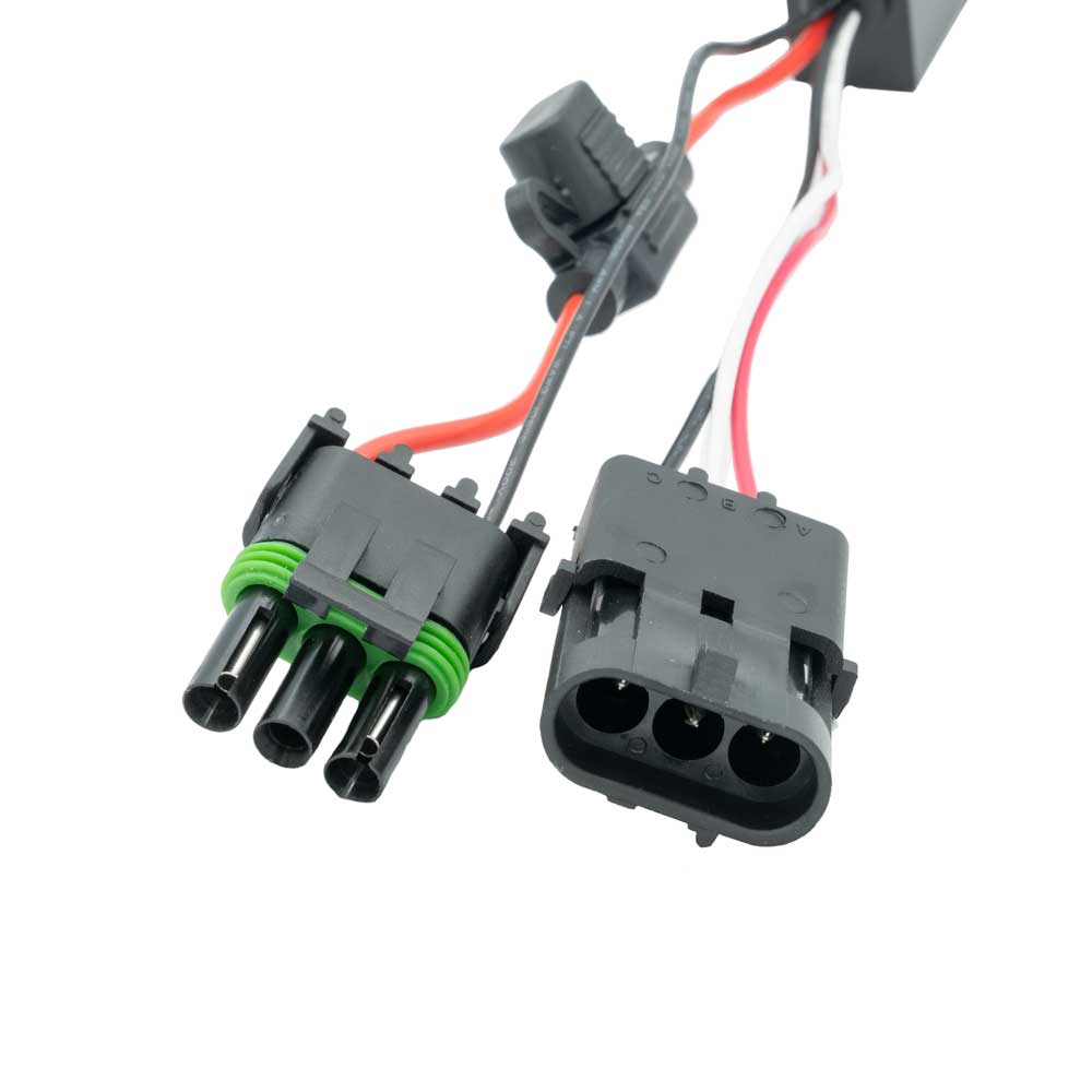 Rocker Switch Variable Speed Controller (VSC) for MAC Helmet Air Pumper - Complete Switch &amp; Wiring Harness