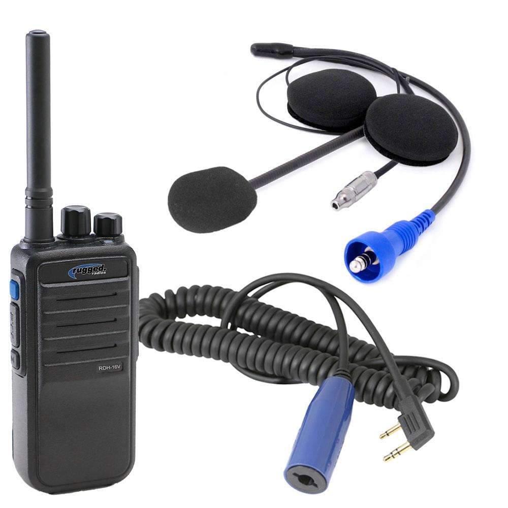 Single Seat Kit with Digital Radio &amp; Helmet Kit