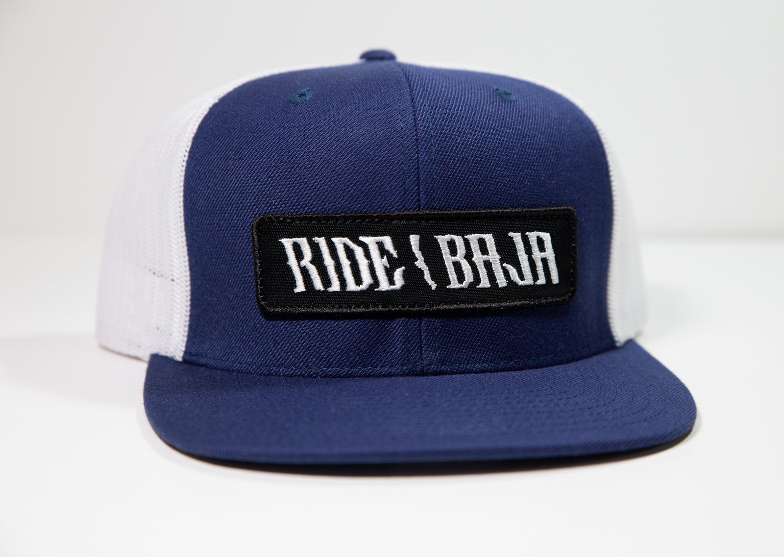 RIDE BAJA Blue/ White Trucker Hat
