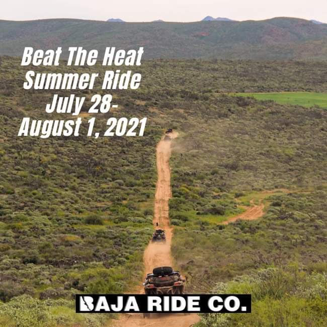 July Summer Ride July 28 - August 1, 2021