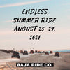 Endless Summer Ride August 28 - 29, 2021