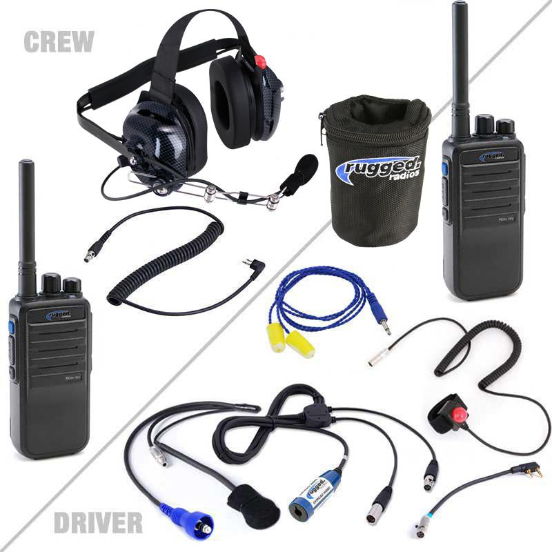 Sinqle Seat OFFROAD Kit with Digital 16-Channel Radios